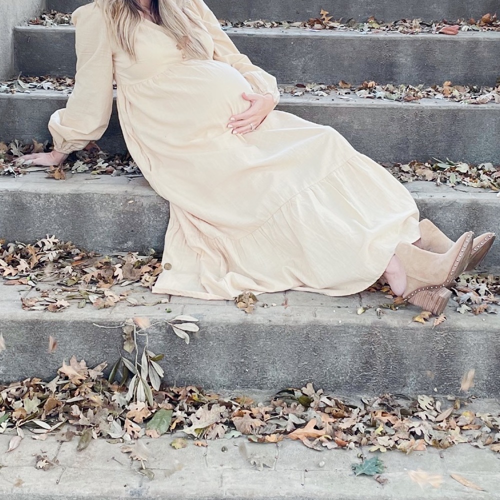 Linen Boho Dress